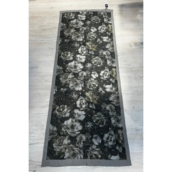 Dijital Bambu Pamuklu Şal 019GR